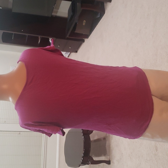 Loft sp twisted scoop neck soft rayon - Picture 3 of 6